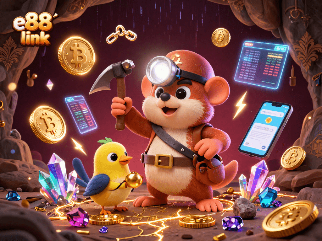 Engage with the latest e88 link and discover vibrant crypto-themed treasure hunting in an online casino.