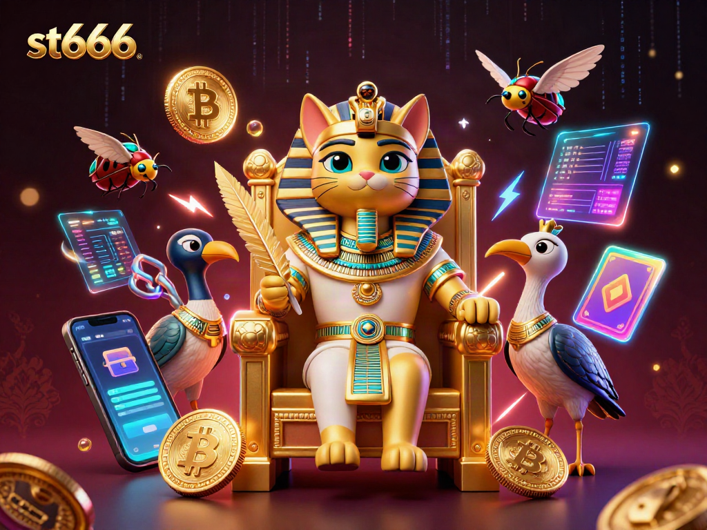 Experience thrilling gameplay at st666 with vibrant 3D rendering featuring casino elements and exciting characters.