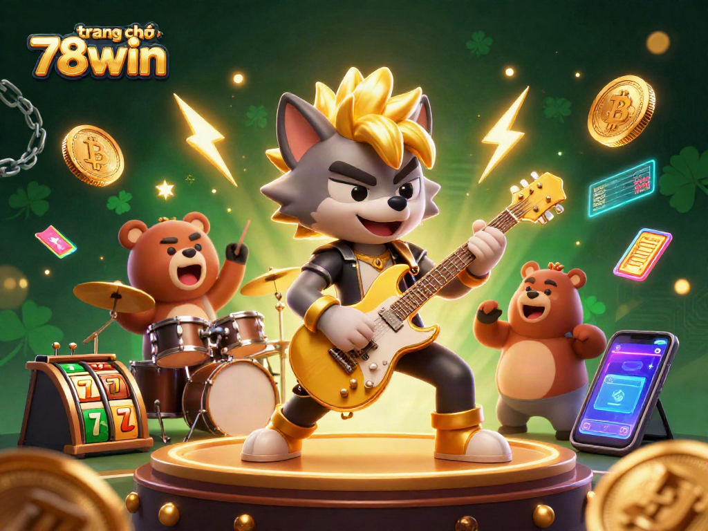 Experience the excitement of trang chủ 78win with wild games, vibrant characters, and casino action.