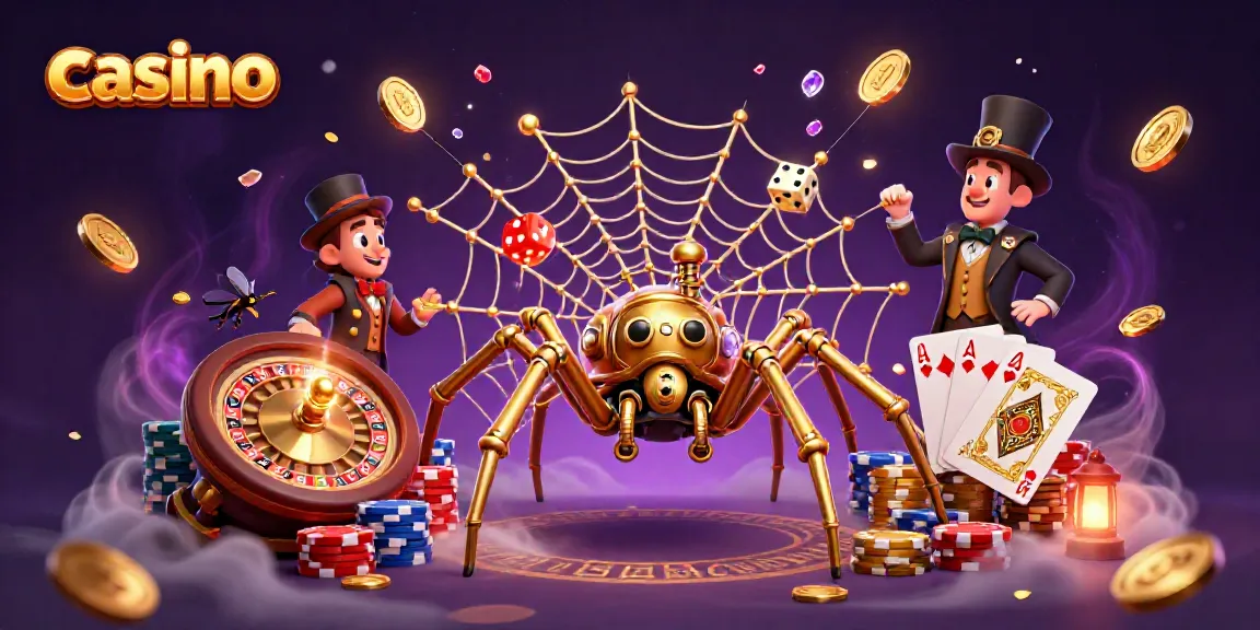 Experience the thrill of casino gaming with vibrant 3D characters and energetic visuals.