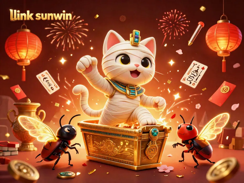 Enjoy exciting gameplay at link sunwin with a vibrant pyramid casino and captivating characters.