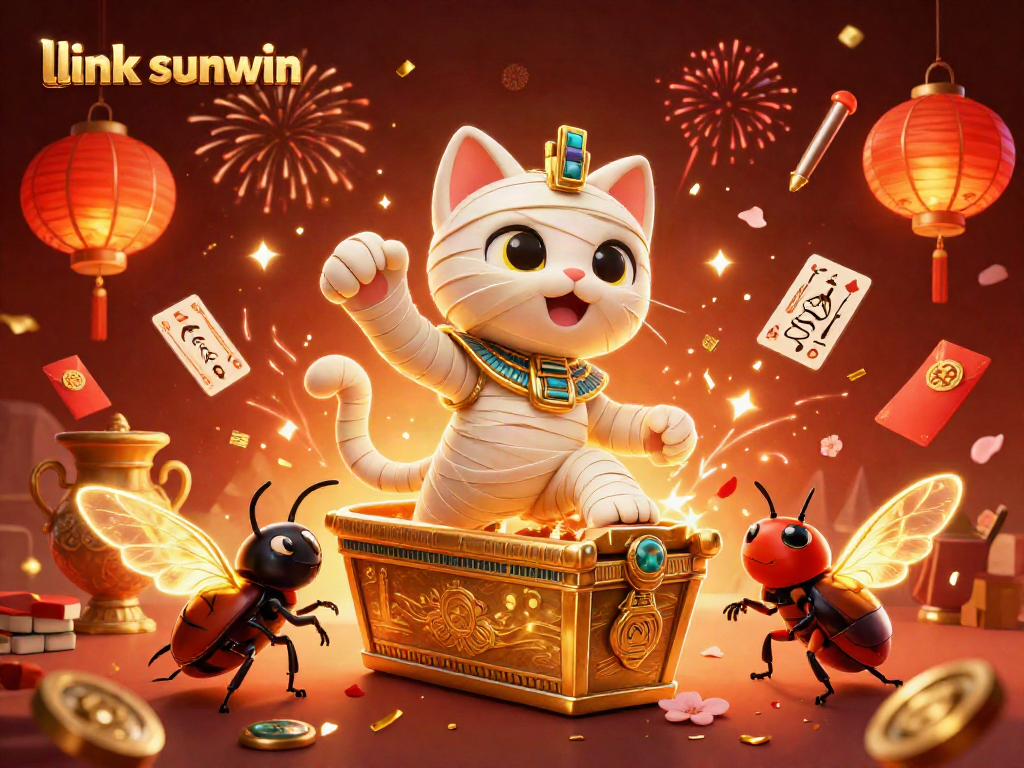 Enjoy exciting gameplay at link sunwin with a vibrant pyramid casino and captivating characters.
