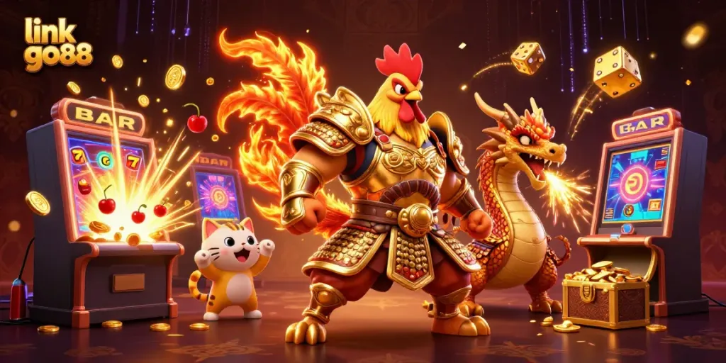 Experience thrilling gameplay with link go88's dynamic casino elements and exciting characters.