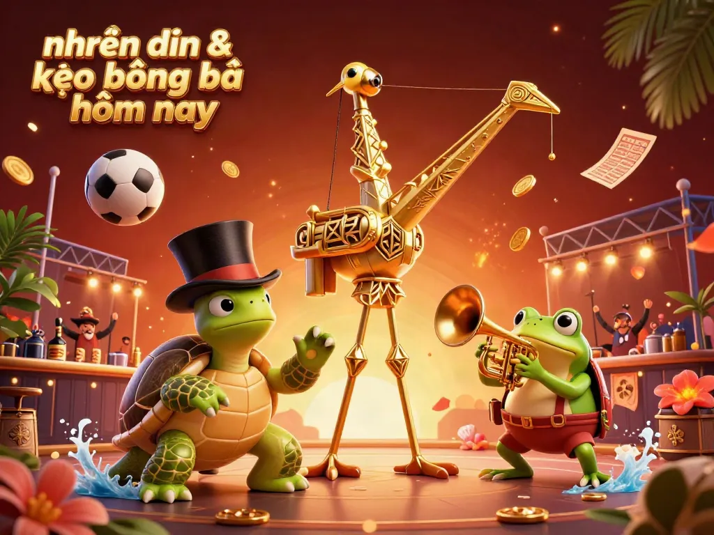 Experience the excitement of nhận định kèo bóng đá hôm nay with lively characters in a dynamic sports betting scene.