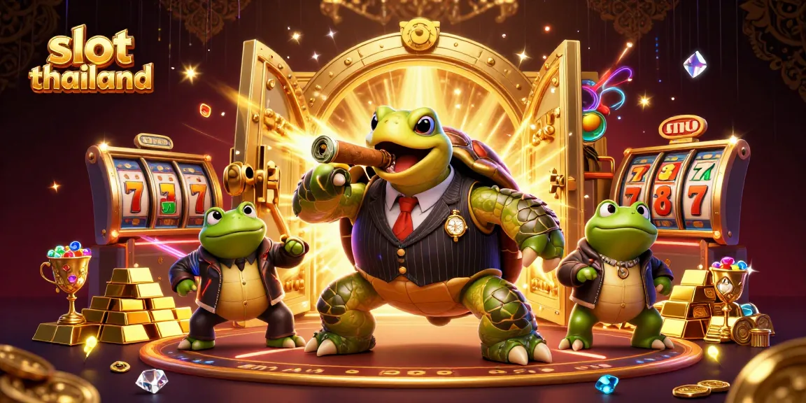 Engage in exhilarating gameplay with slot thailand in this vibrant 3D casino scene filled with treasure and adventure.