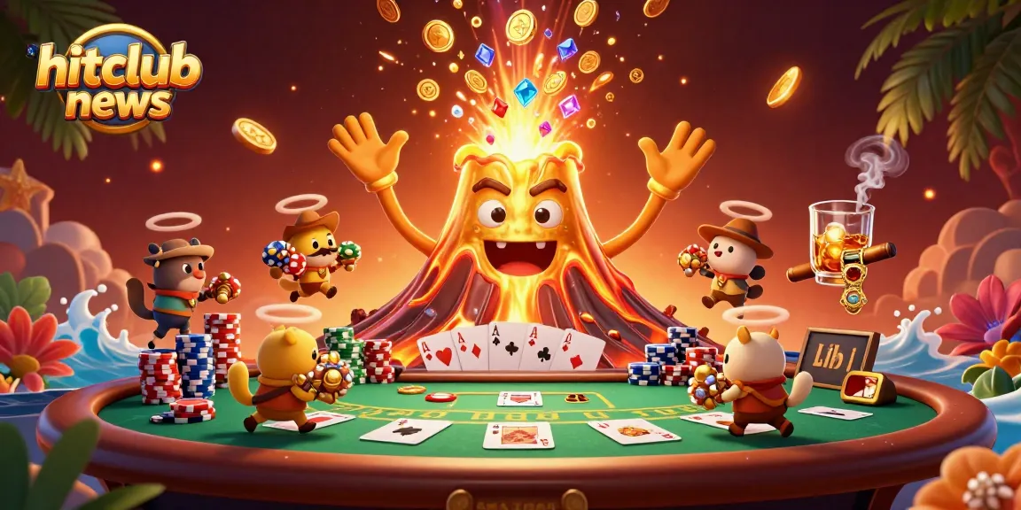 Experience winning moments with hitclubnews as tiny animals gather treasures from a golden volcano.