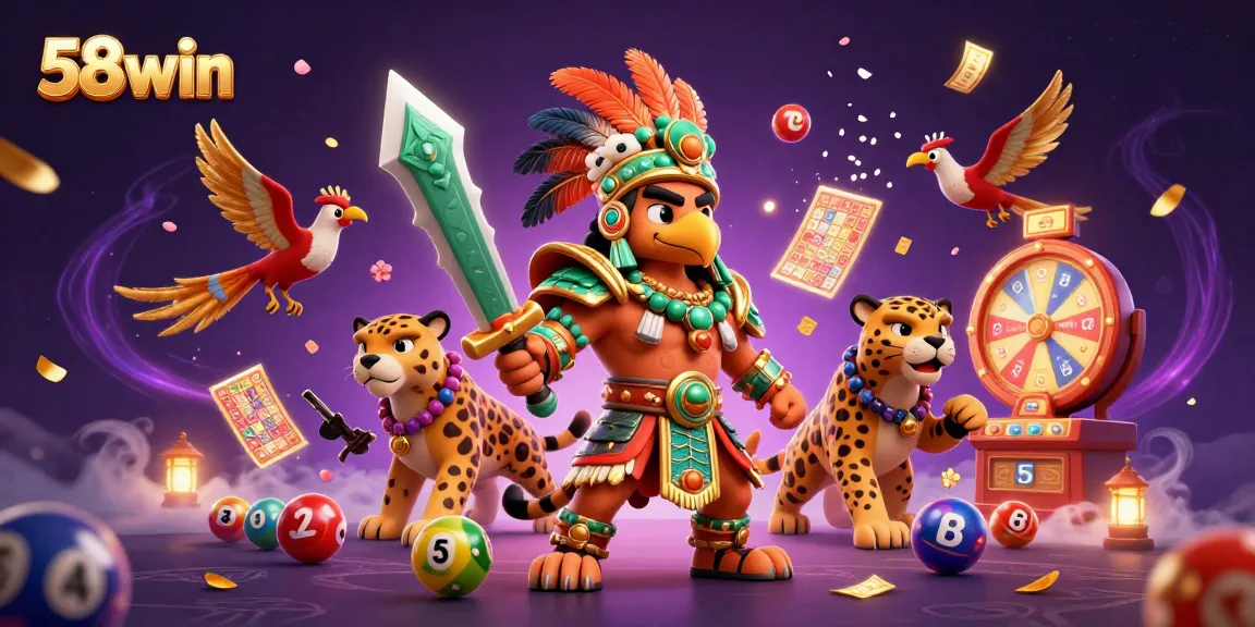 Engage in thrilling games at 58win with dynamic lottery balls, a dazzling prize wheel, and enriching bonuses.