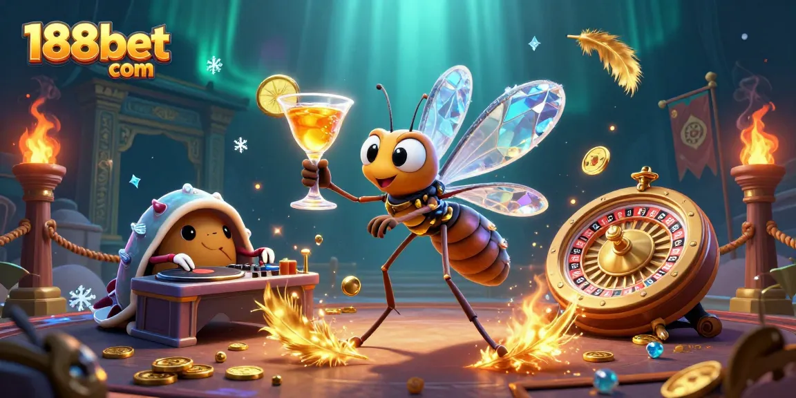 Engage with 188bet com and explore thrilling casino games in an ultra-detailed 3D illustration.