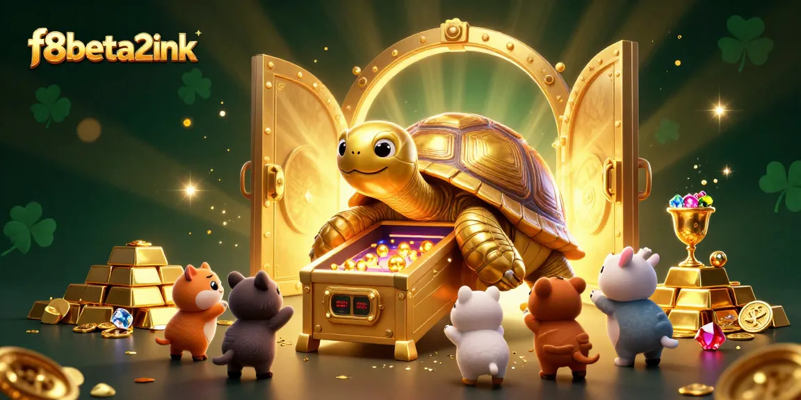 Engage with thrilling gameplay at f8beta2ink's vibrant casino illustration filled with treasures.