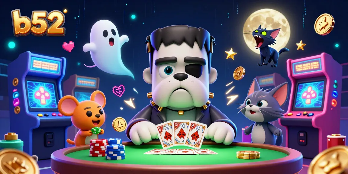 B52 players experience the thrill of winning with unique games and engaging characters at the casino.